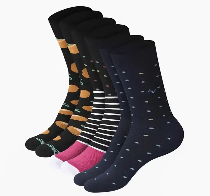 Garun Socks® Premium Cotton Designer Socks – Party & College Trend Combo (Pack of 3)