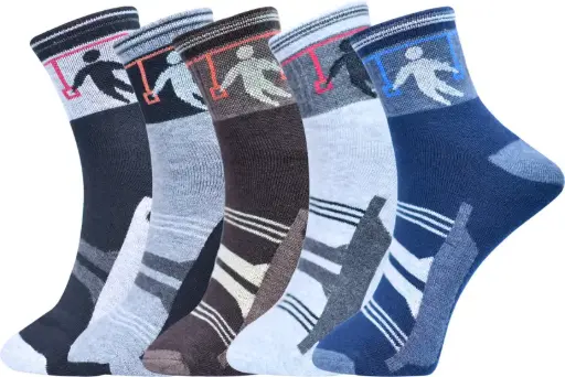 [PROD-00030] Men Printed Ankle Length  (Pack of 5)